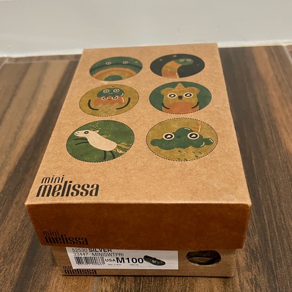 Mini Melissa Girl’s Jelly Flats Cinderella - Picture 2 of 6